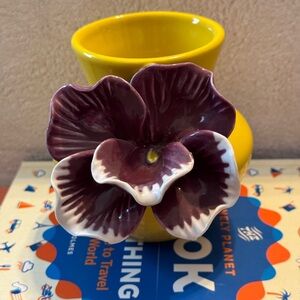 Anthropologie small flower vase